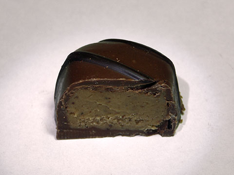 Photo of inside of See&rsquo;s&reg; Caf� Hazelnut Truffle