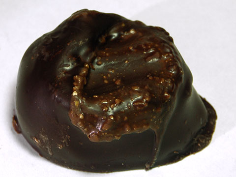 Photo of outside of See&rsquo;s&reg; Dark Chocolate Truffle