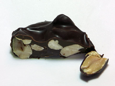 Photo of inside of See&rsquo;s&reg; Dark Peanuts
