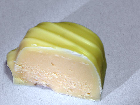 Photo of inside of See&rsquo;s&reg; Key Lime Truffle