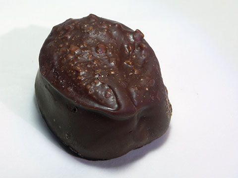 Photo of outside of See&rsquo;s&reg; Light Chocolate Truffle