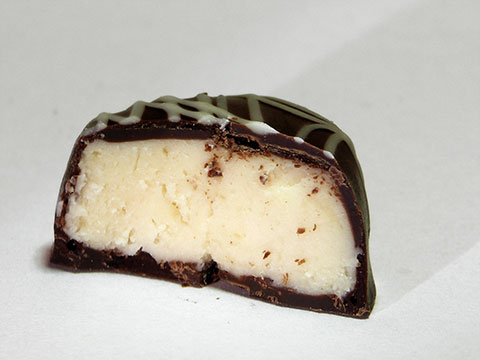 Photo of inside of See&rsquo;s&reg; Lemon Truffle