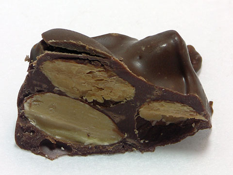 Photo of inside of See&rsquo;s&reg; Milk Almonds