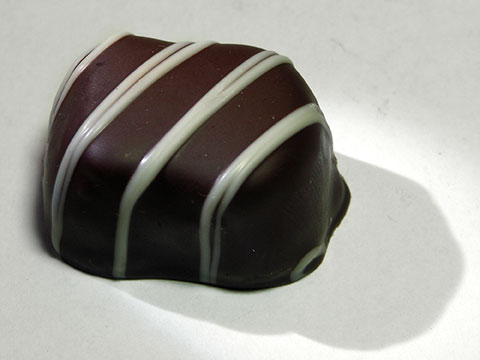 Photo of outside of See&rsquo;s&reg; Raspberry Truffle